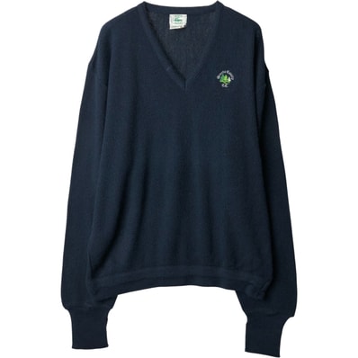 古着 90年代 ラコステ LACOSTE IZOD Vネック アクリルニットセーター USA製 メンズXL相当 ヴィンテージ/eaa466043