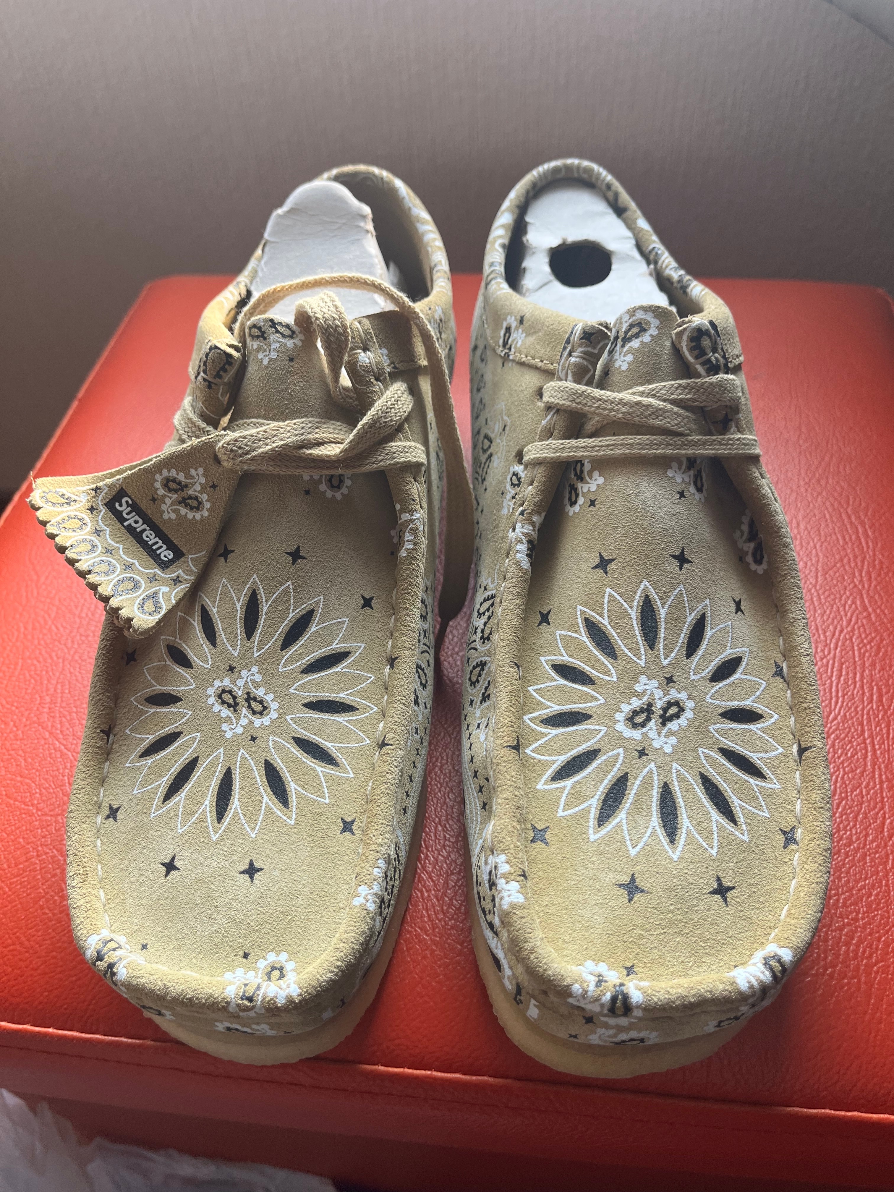 supreme clarks wallabee bandana シュプリーム 26.5cm