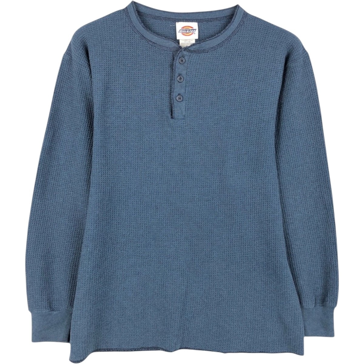 古着 ~90年代 ディッキーズ Dickies ヘンリーネック サーマルロングTシャツ USA製 メンズXL相当 ヴィンテージ/eaa672889