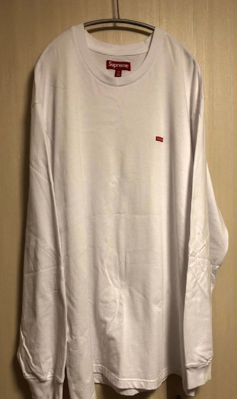 Supreme Small Box L/S Tee "White"(24SS)