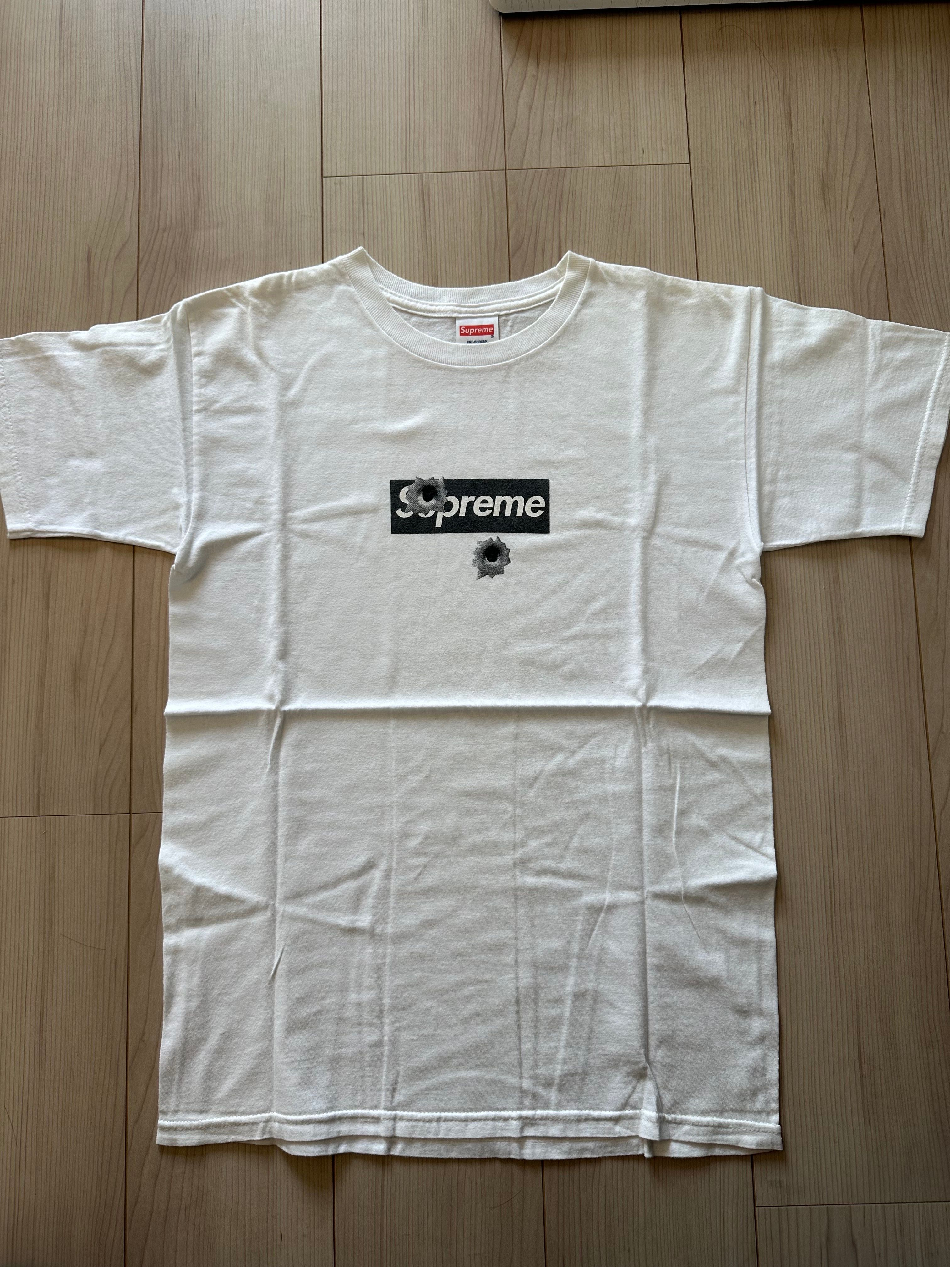Supreme Shibuya Bullet Box Logo Tee "White"