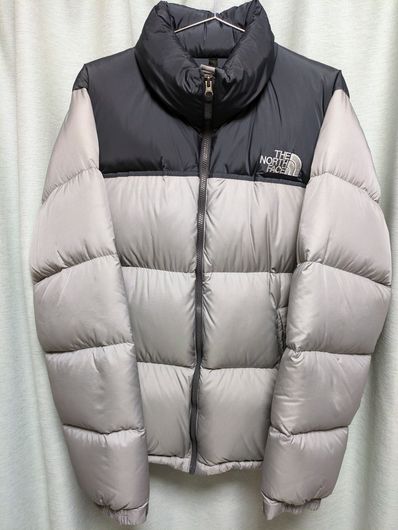 The North Face Nuptse Jacket 2022 "Vanadis Grey/Merde Grey"