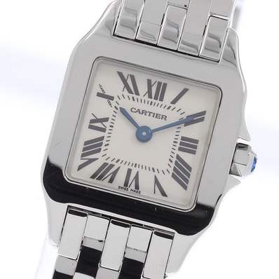 カルティエ サントスドゥモワゼル SM W25064Z5 レディース 【中古】