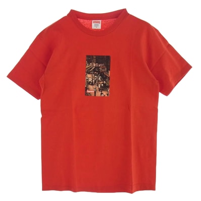 Supreme シュプリーム Tシャツ 10AW Classic Scene Tee クラシックシーン 半袖 Tシャツ 初期 アーカイブ レッド系 M レッド系 M【極上美品】【中古】