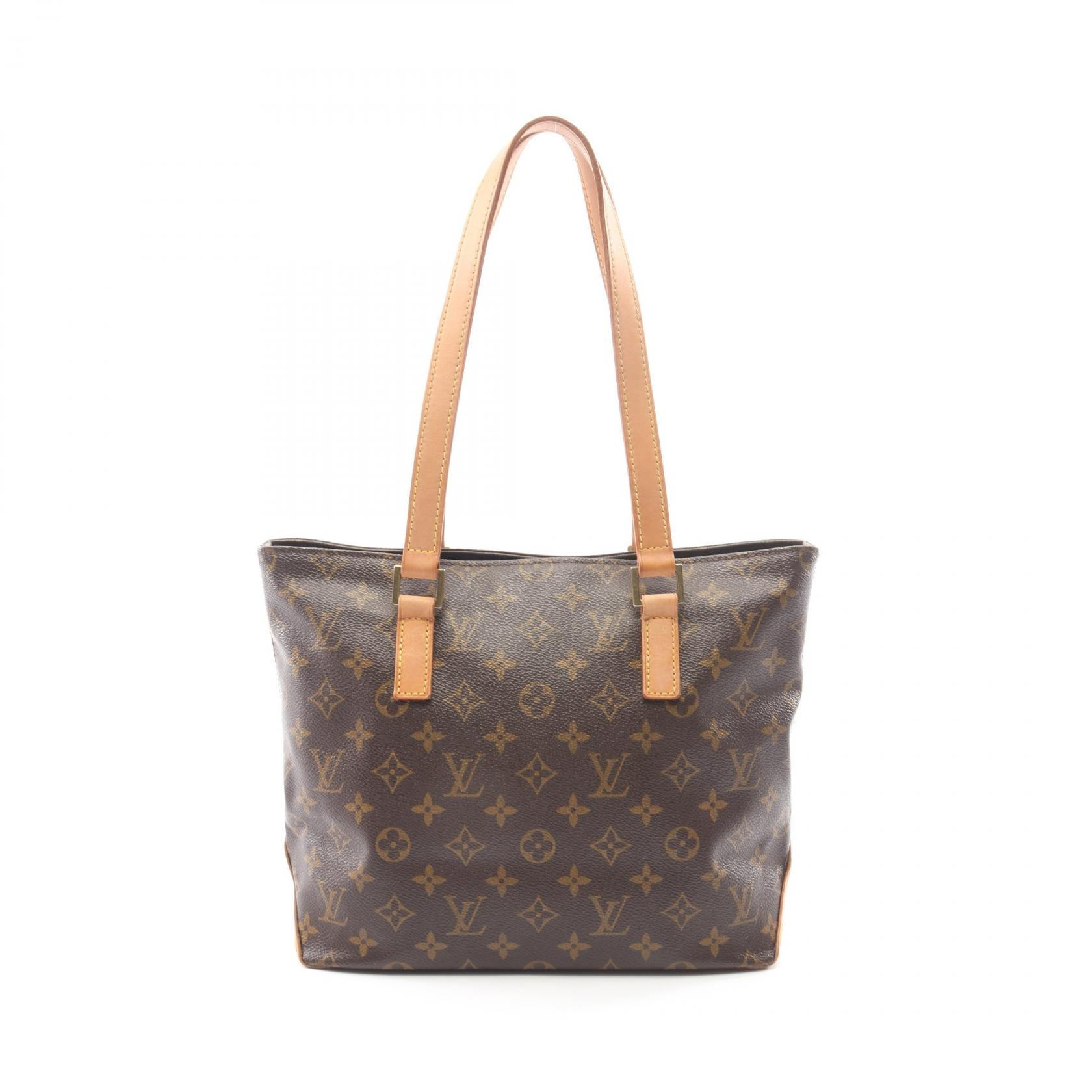 ルイ・ヴィトン LOUIS VUITTON カバピアノ ショルダーバッグ バッグ PVCコーティングキャンバス レザー モノグラム レディース ブラウン系 M51148 【中古】