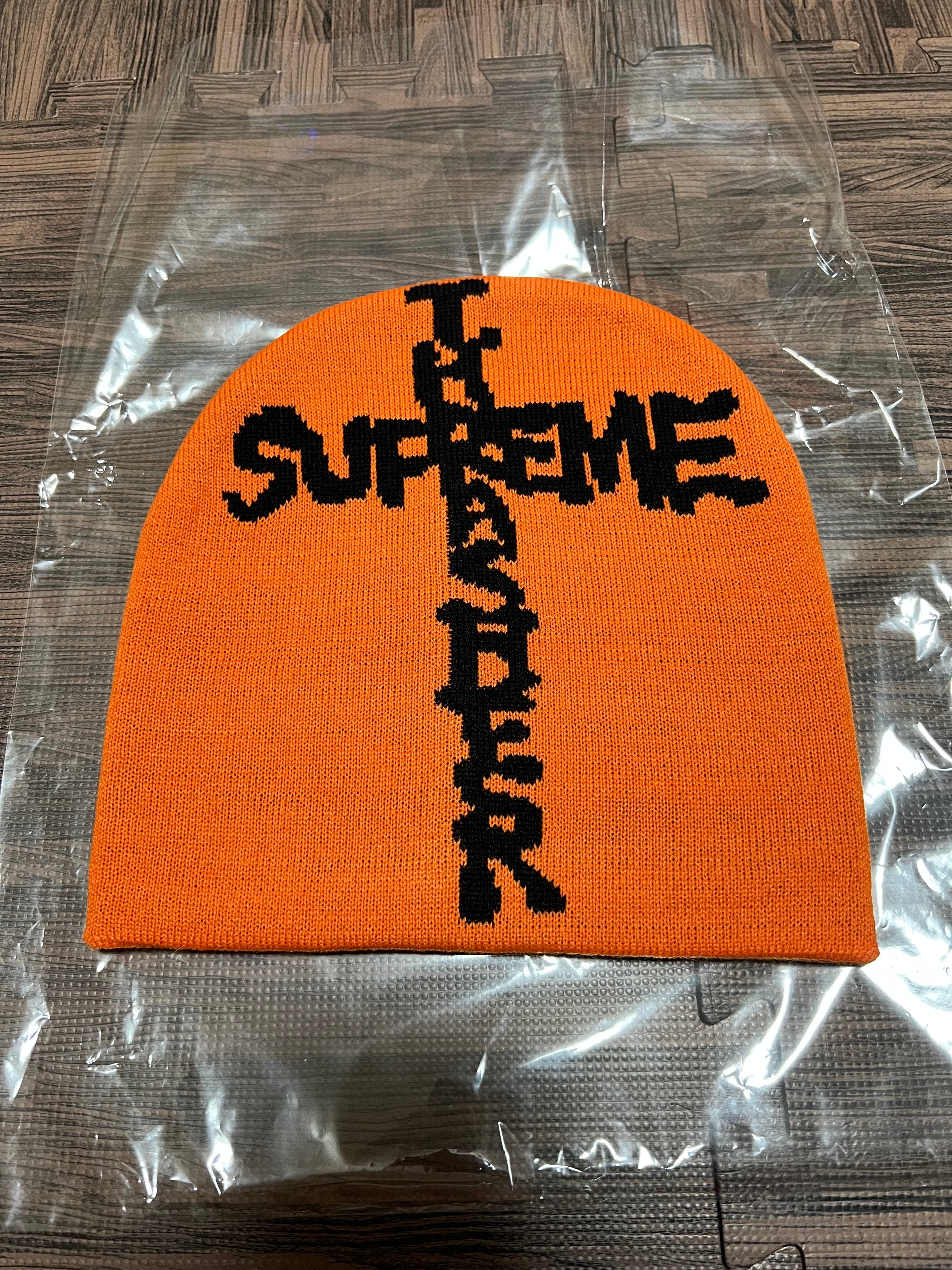 シュプリーム x スラッシャー ビーニー "オレンジ"