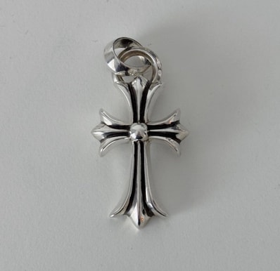Chrome Hearts CH Cross Small W Bale "Silver"
