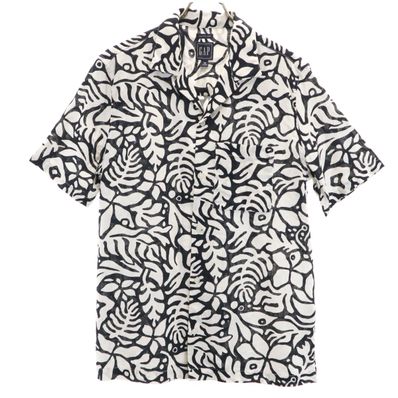 GAP ギャップ 半袖 オープンカラーシャツ