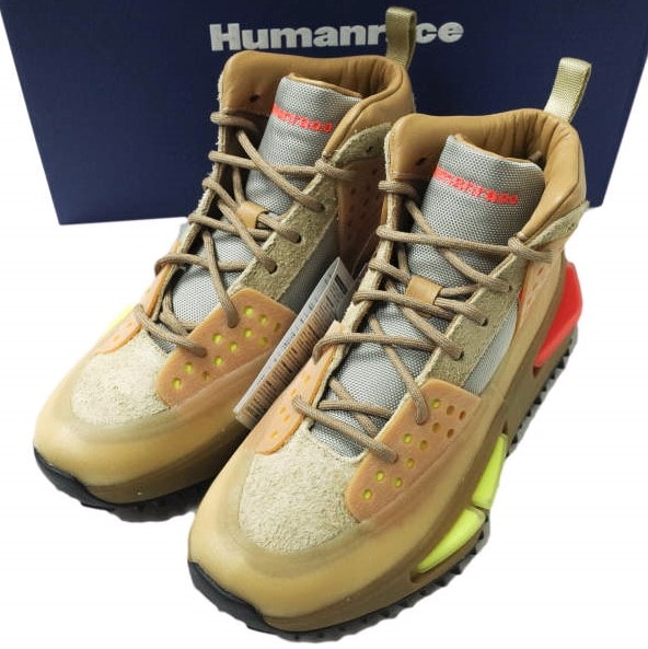 新品 adidas x Pharrell Williams アディダス ファレル・ウィリアムス 別注 HU NMD S1 RYAT GV6638 US8.5(26.5cm) CARDBOARD/BEIGE TONE/SOLAR YELLOW スニーカー