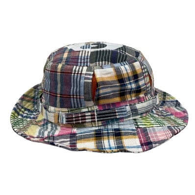 SUPREME ×GOODENOUGH グッドイナフ 25SS Patchwork Crusher パッチワーク クラッシャー ハット マドラス S/M 40381