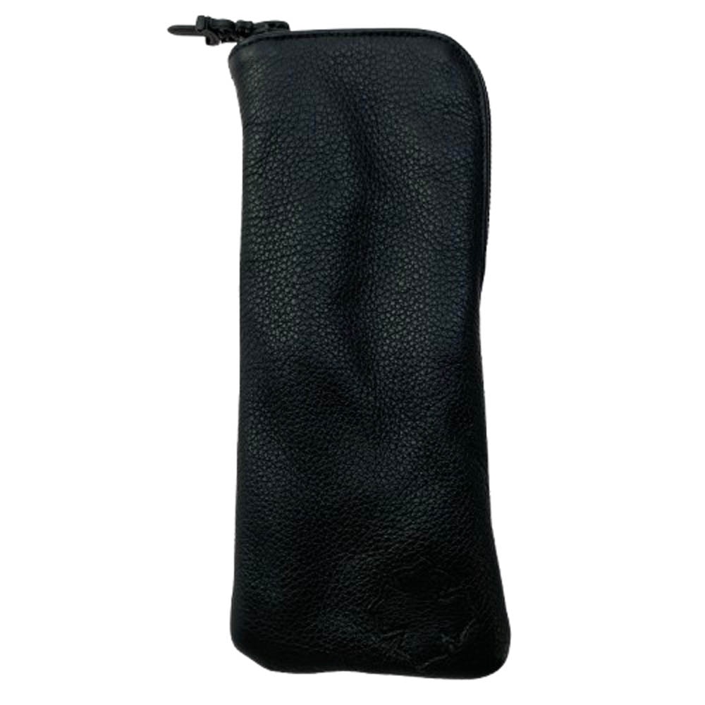 CHROME HEARTS クロムハーツ(原本無) その他アクセサリー ダガージップ クロスパッチ メガネケース アイウェアケース ブラック系【中古】