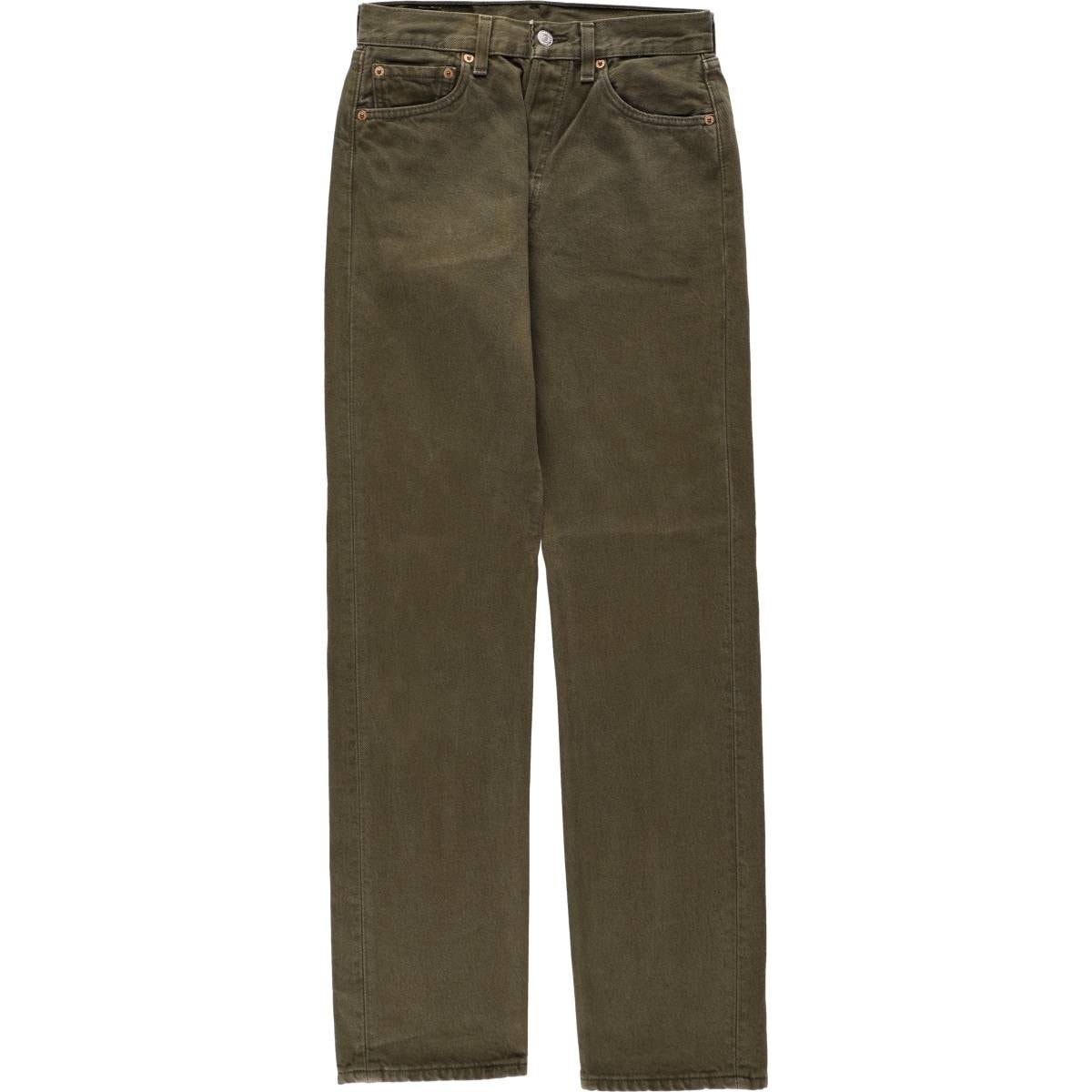 古着 00年代 リーバイス Levi's 501 ストレートデニムパンツ USA製 レディースL(w27)相当/eaa655297