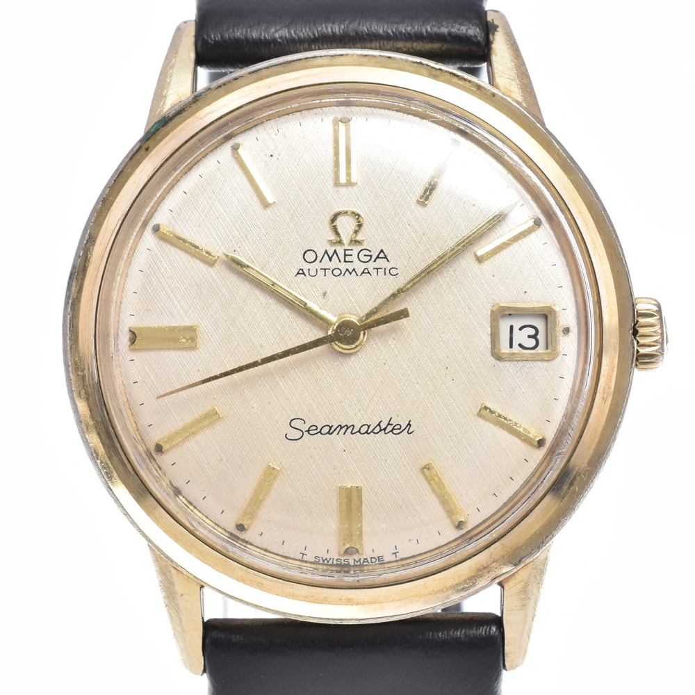 オメガ OMEGA G6232 ヴィンテージ シーマスター Cal.560 アイボリー 自動巻き メンズ 腕時計 C#149586