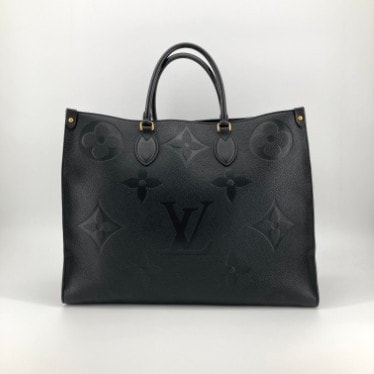 LOUIS VUITTON(ルイ・ヴィトン) オンザゴー GM モノグラム アンプラント ショルダー付 2way M44925 トートバッグ ブラック