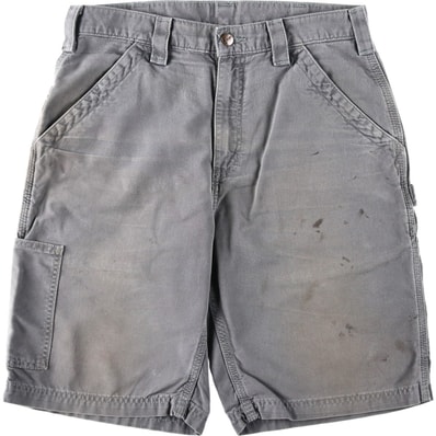古着 カーハート Carhartt ORIGINAL FIT ダック地ペインターショーツ ハーフパンツ メンズw32相当/eaa640670