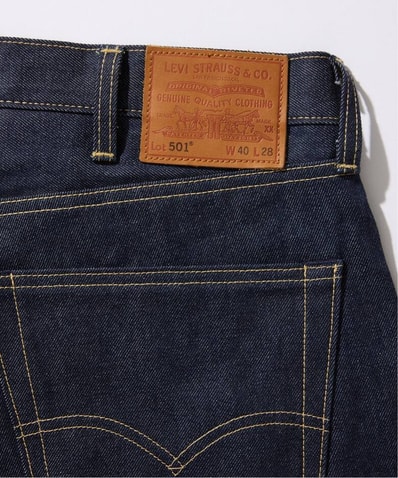LEVI'S x JOURNAL STANDARD 501 Selvedge Rigid "Navy"