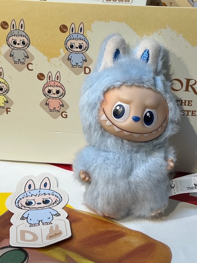 POP MART THE MONSTERS (LABUBU) Pin for Love Series-Vinyl Plush Pendant (A-M) D