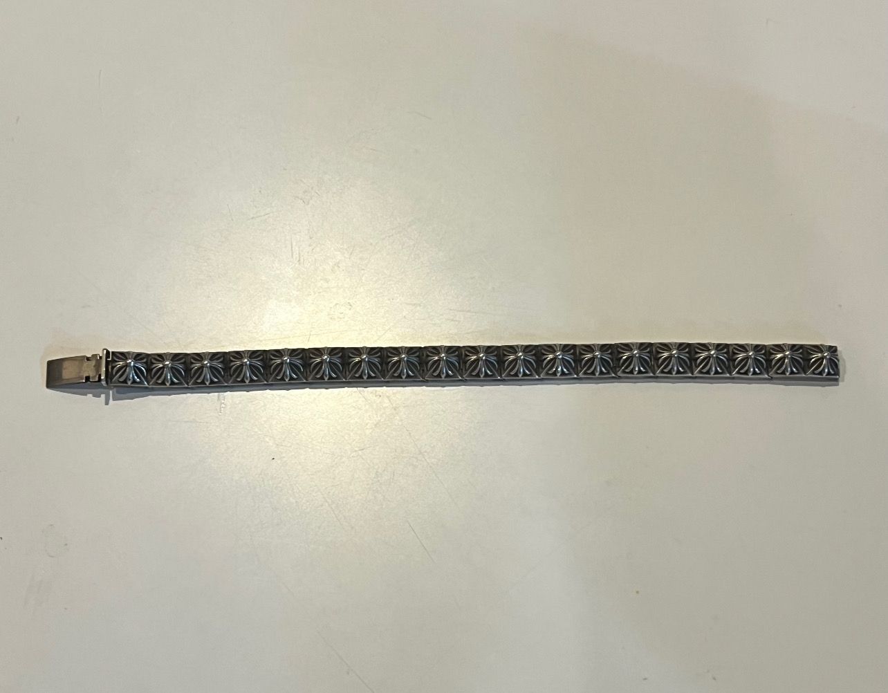 Chrome Hearts PYRAMID PLS LNK 3/8 "Silver"