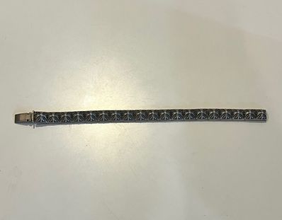 Chrome Hearts PYRAMID PLS LNK 3/8 "Silver"