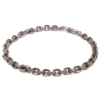 Chrome Hearts Paper Chain Bracelet "Silver"