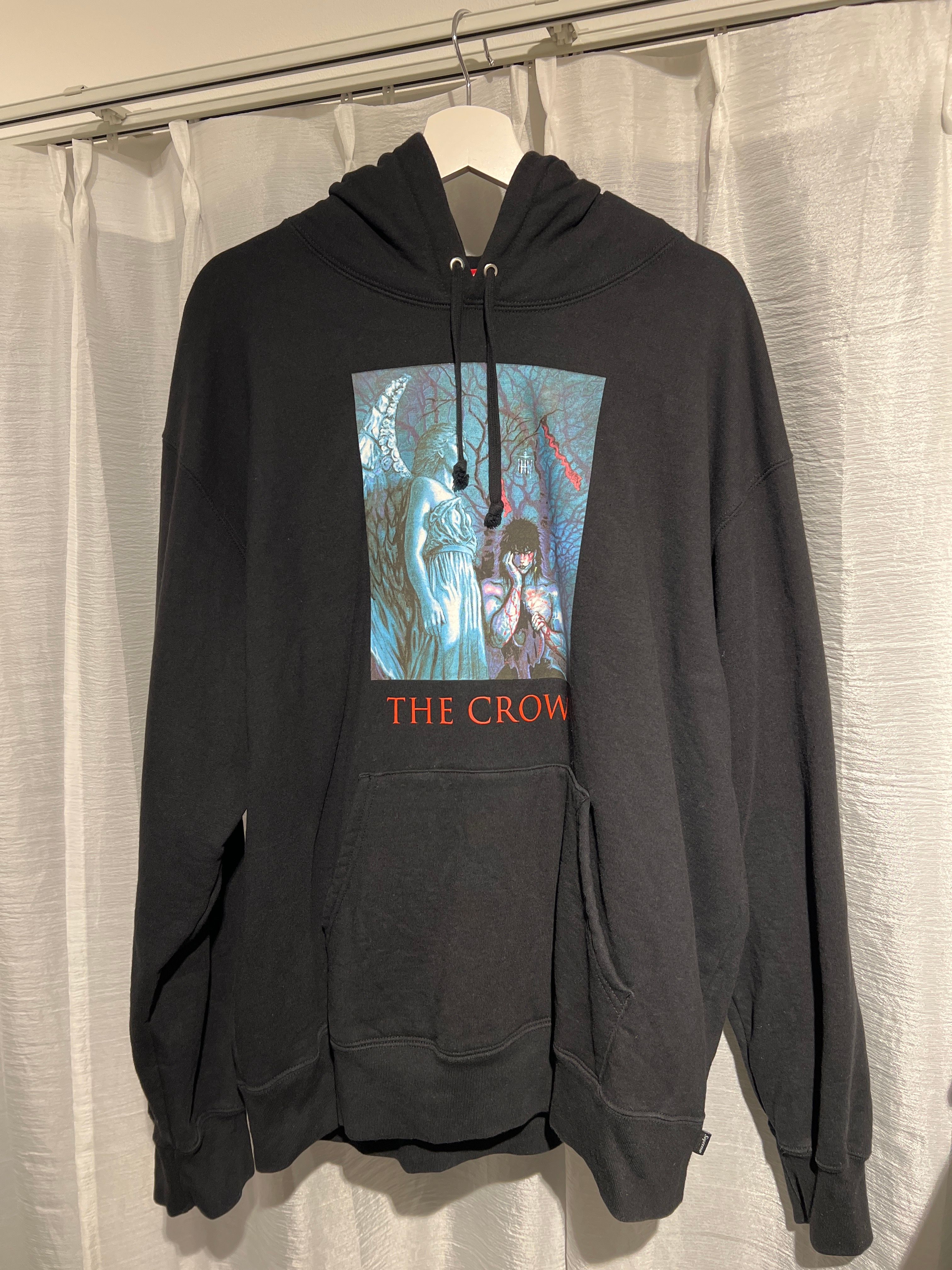 Supreme The Crow Hooded Sweatshirt "Black"
