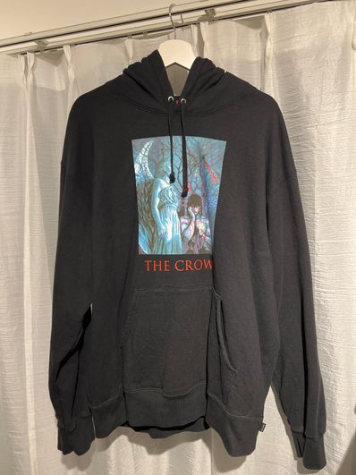 Supreme The Crow Hooded Sweatshirt "Black"
