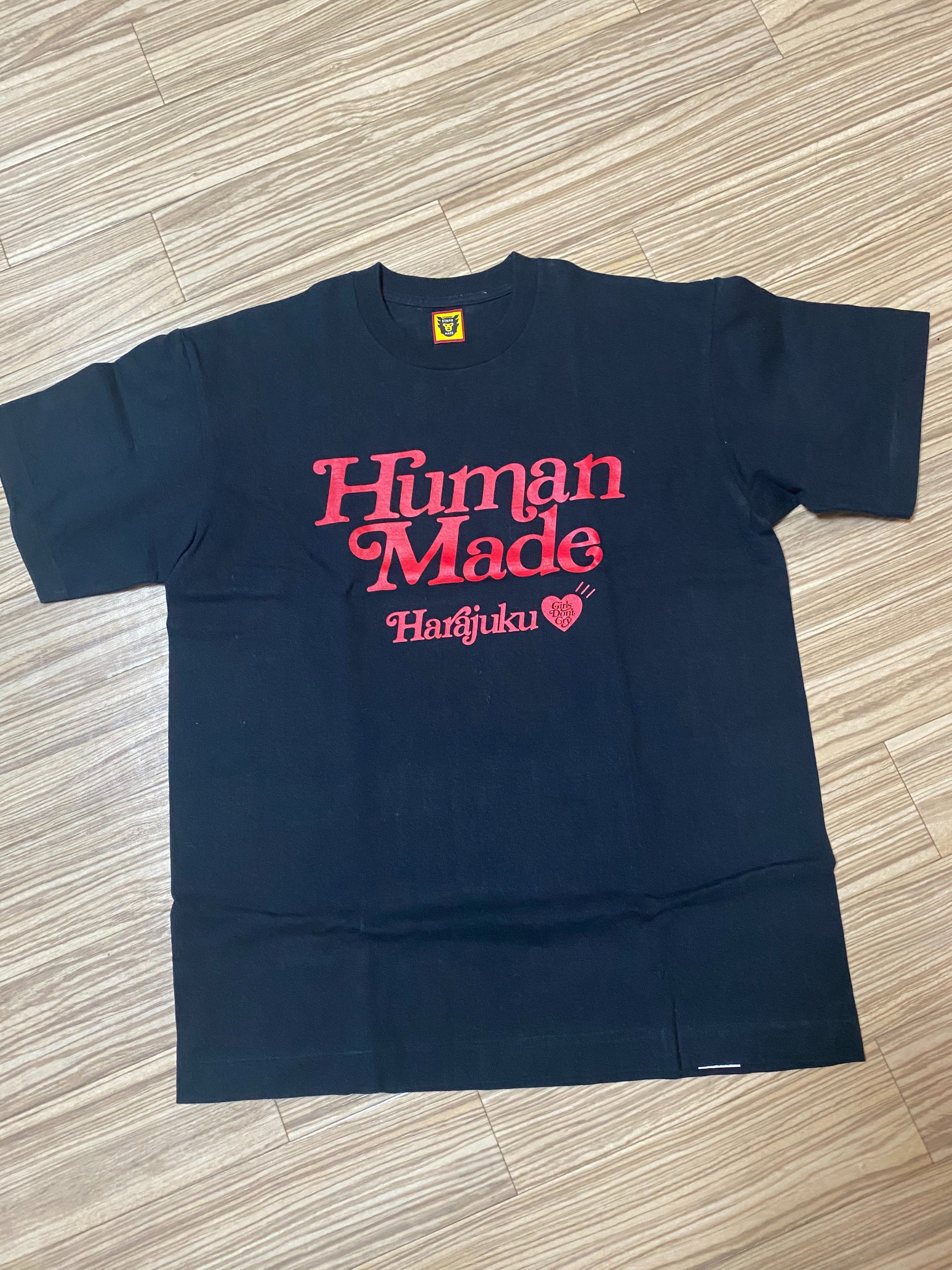 HUMAN MADE Girls Don't Cry Harajuku T-Shirt #1 "Black" / VERDY
