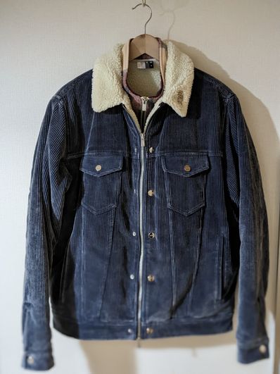 Kith Corduroy Laight Jacket "Dark Indigo Blue"