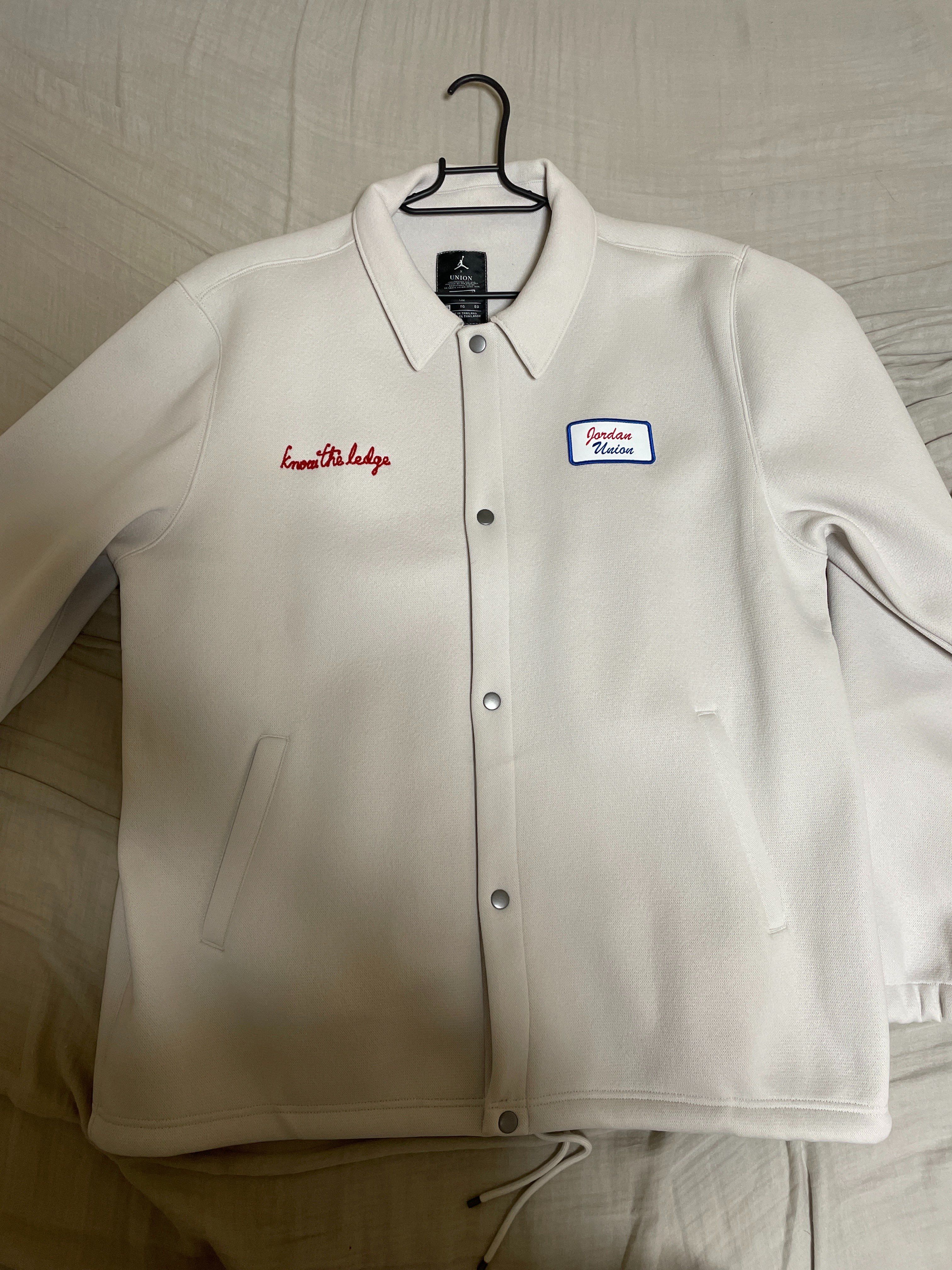 Air Jordan x Union Coaches Jacket "White"