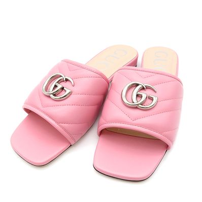 グッチ サンダル GGマーモント スライド 627827 ピンク #37
