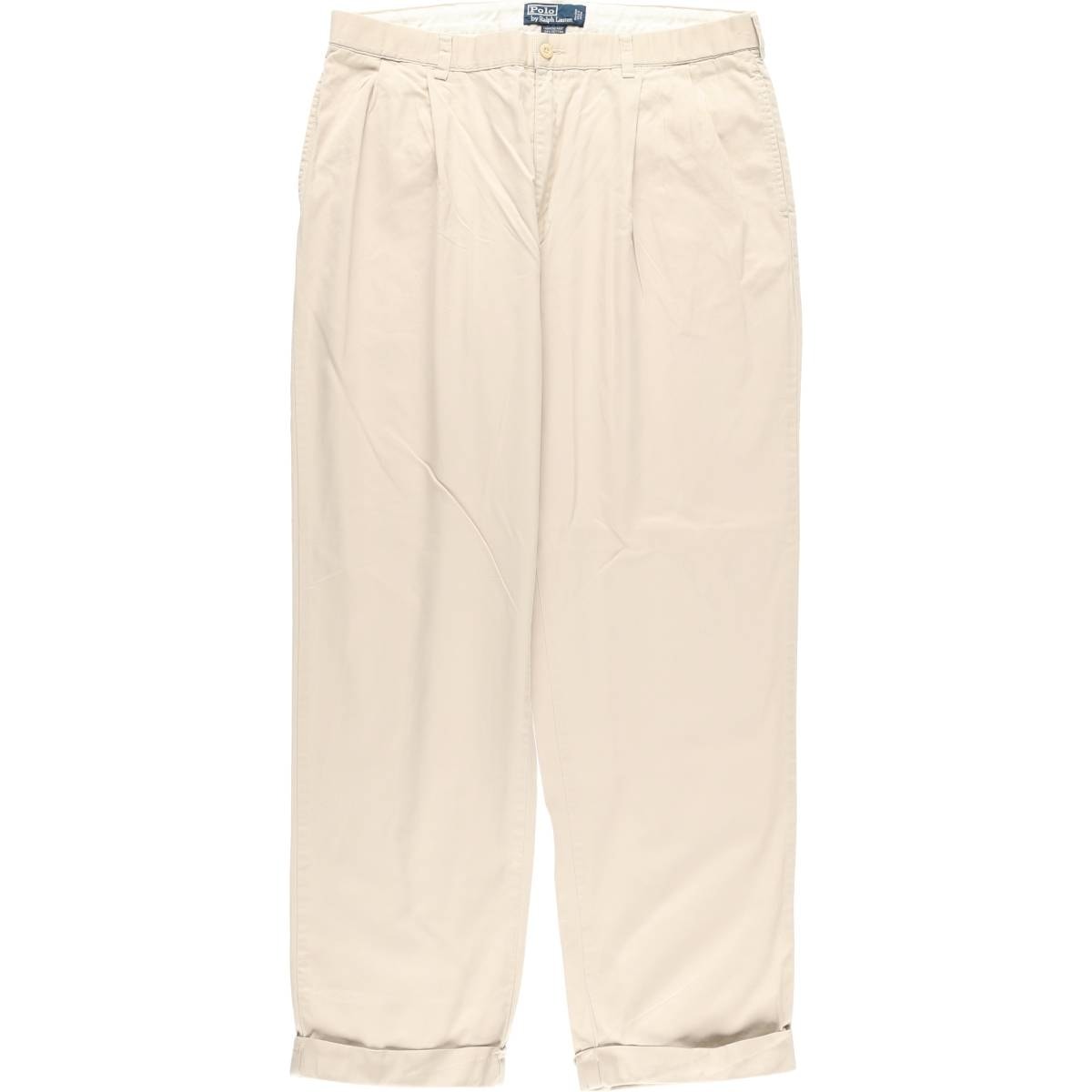古着 ラルフローレン Ralph Lauren POLO by Ralph Lauren HAMMOND PANT ツータック チノパンツ メンズw36相当/eaa605107
