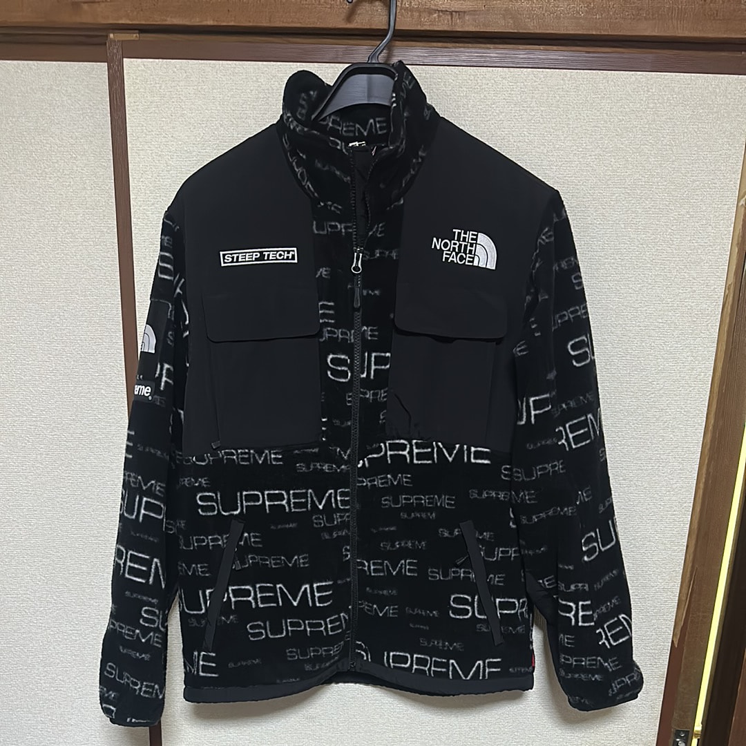 Supreme x The North Face Steep Tech Fleece Jacket "Black"