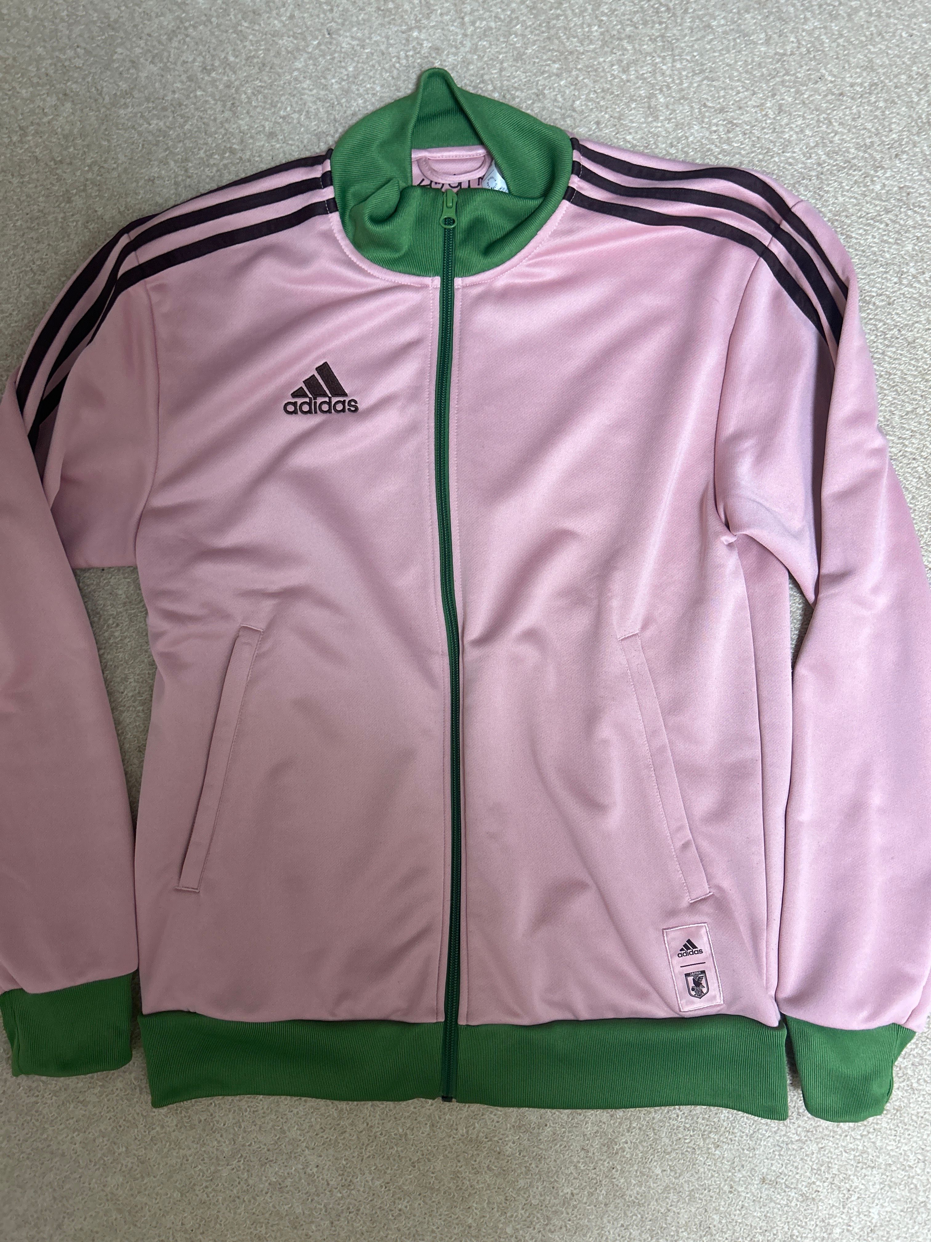 adidas Japanese National Soccer Team Special Collection Track Jacket "Wonder Mauve"