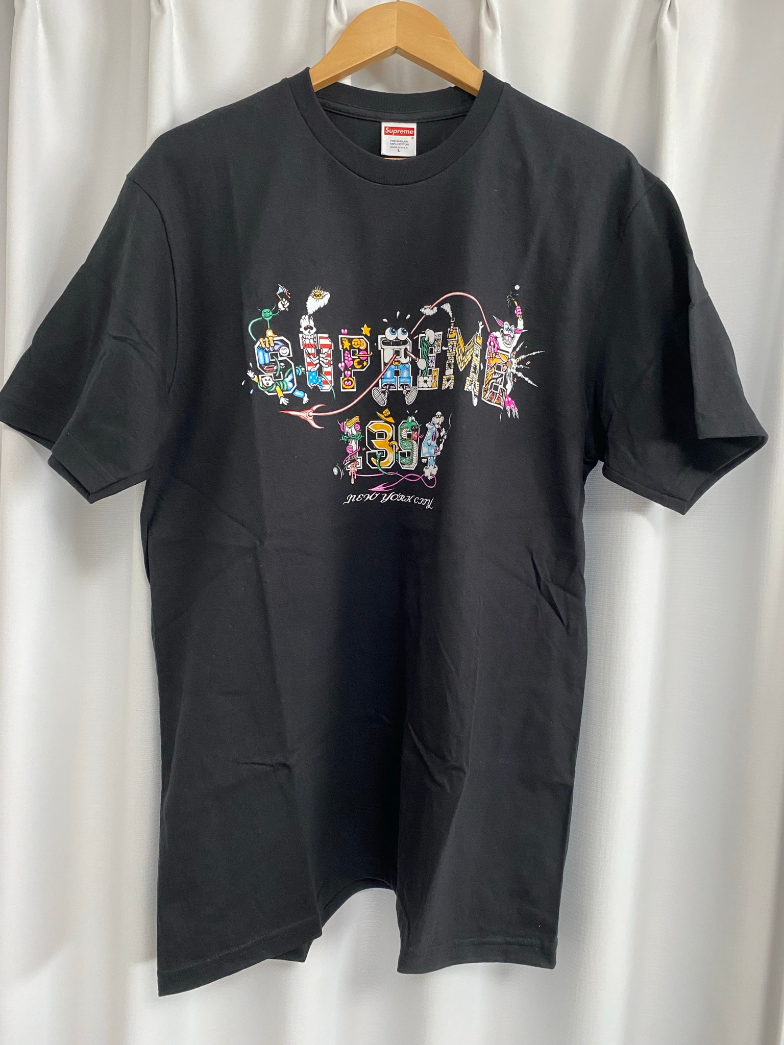 Supreme Varsity Tee "Black"