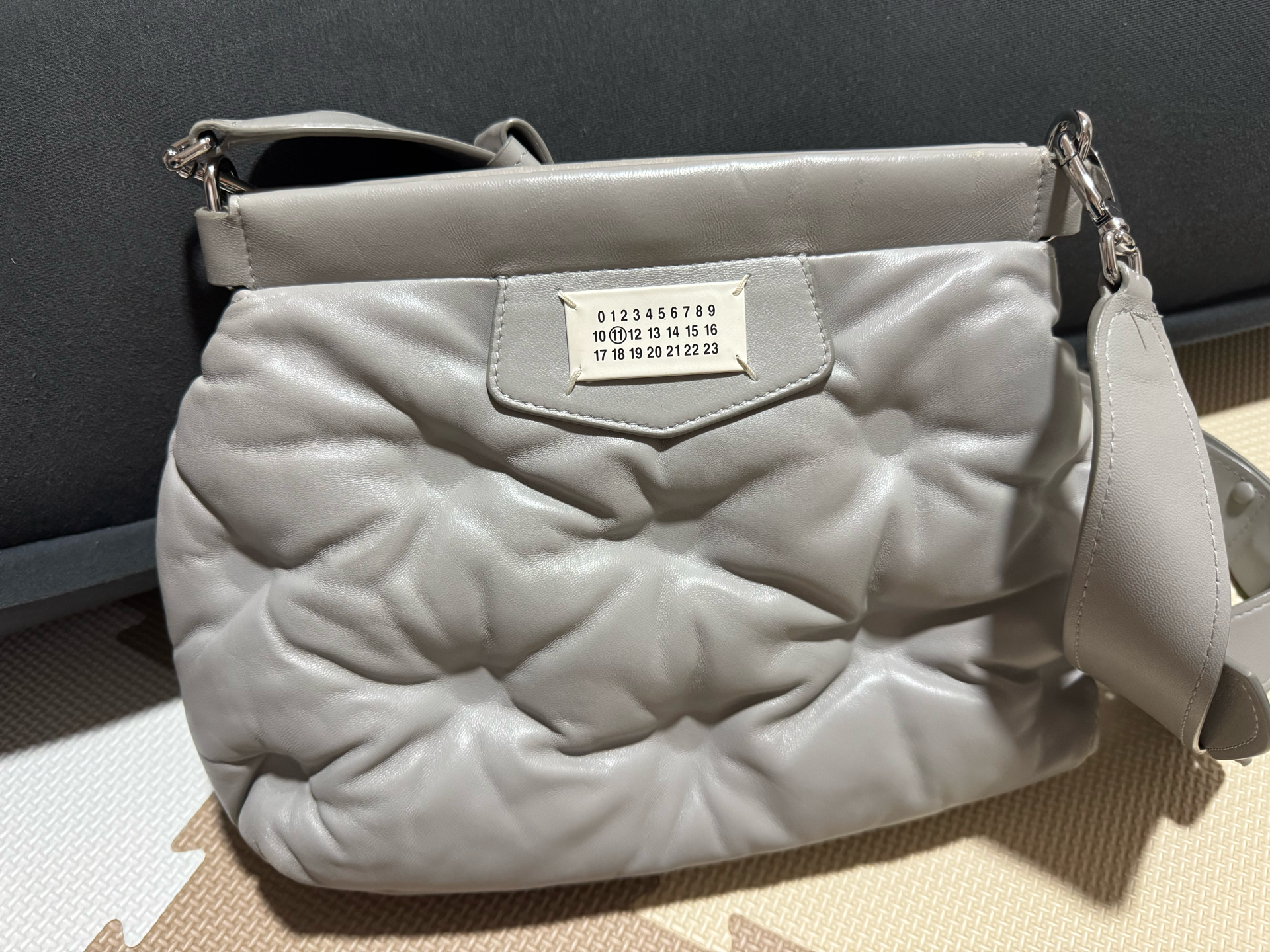 Maison Margiela Glam Slam Classique Small "Flint"