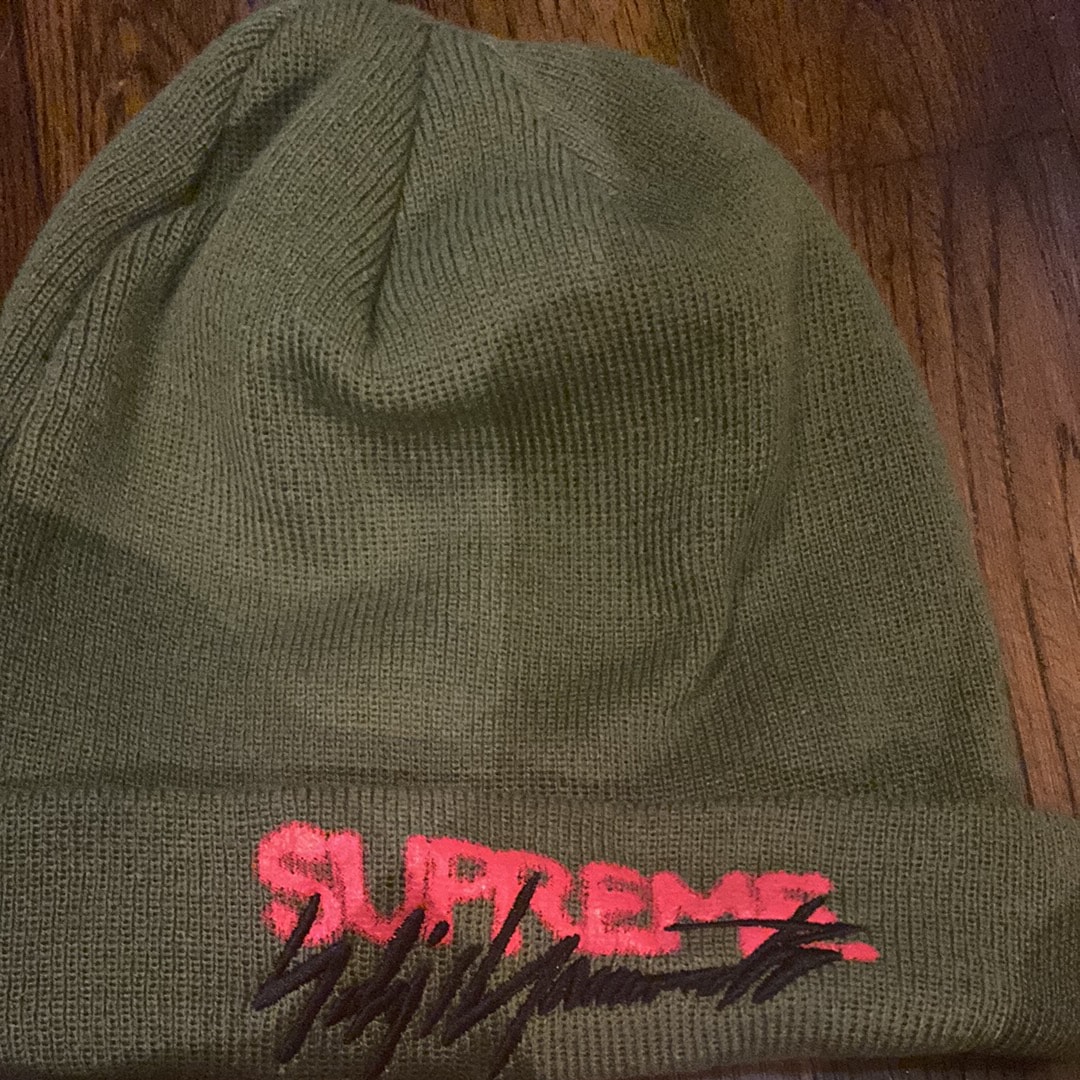 Supreme / Yohji Yamamoto® New Era Beanie "Olive"