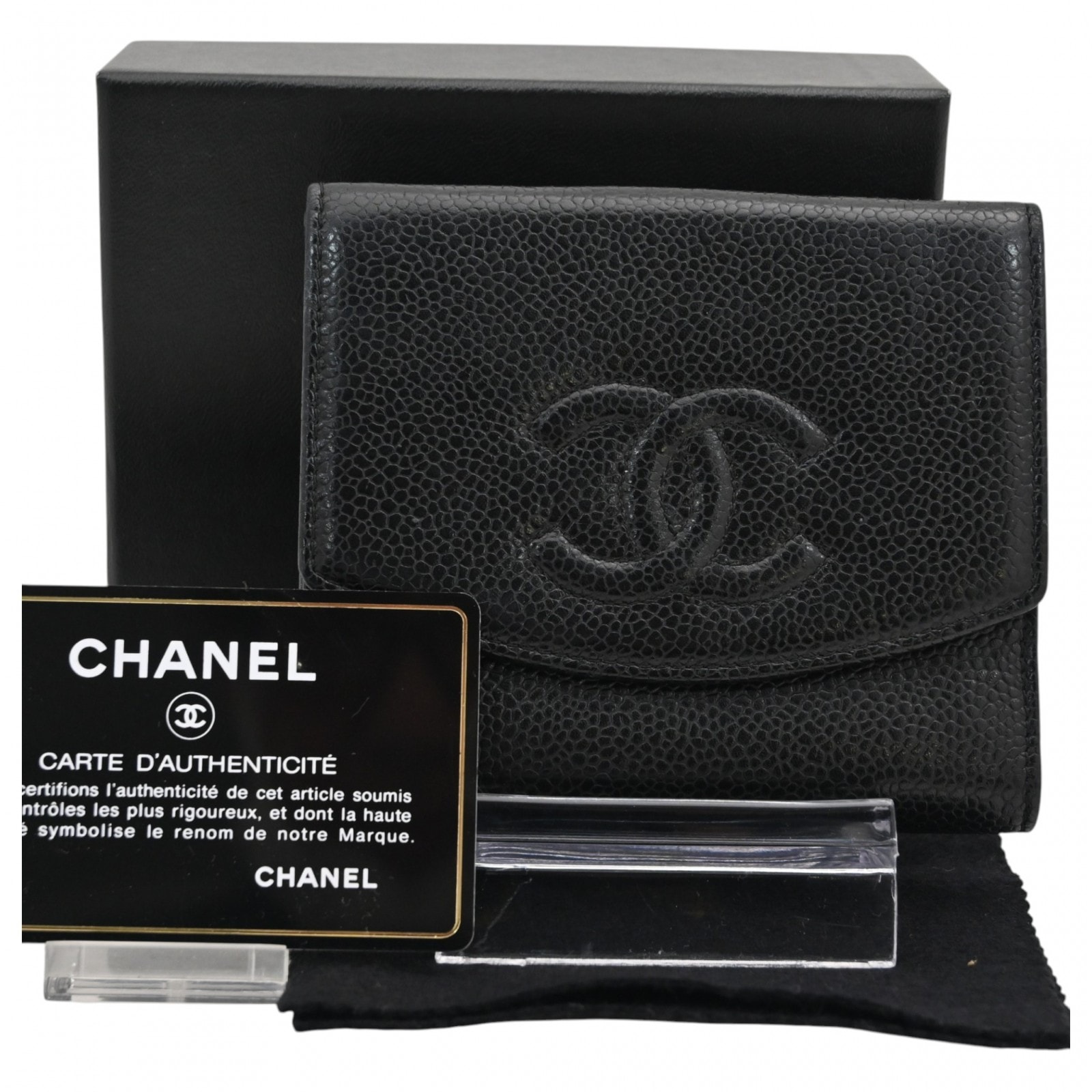 シャネル 二つ折り財布 ユニセックス