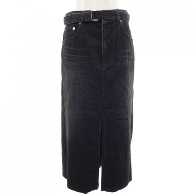 sacai Denim Skirt "Black"