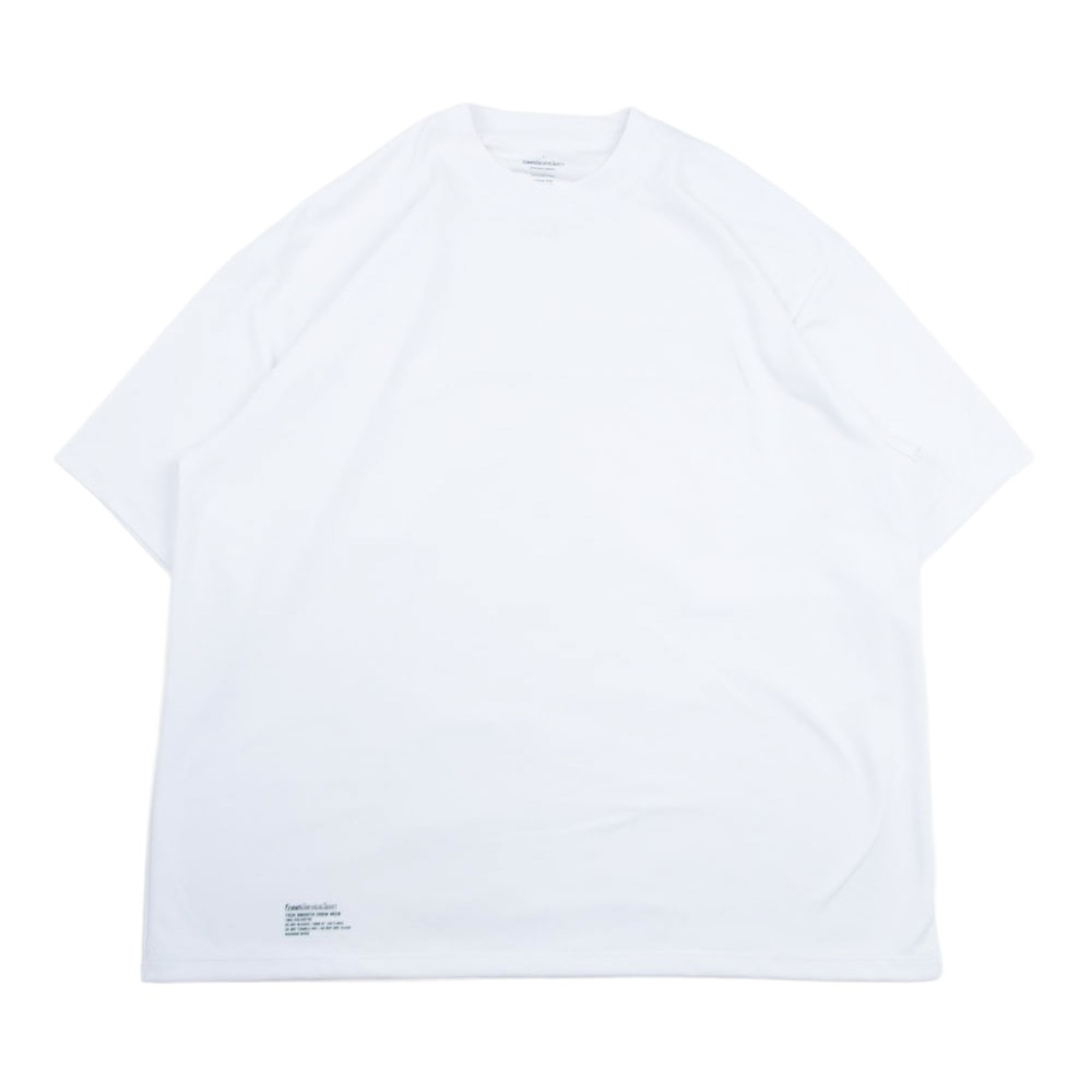 FreshService フレッシュサービス TECH SMOOTH S/S CREW NECK テック スムース クルーネック 半袖 Tシャツ ホワイト系 L【中古】