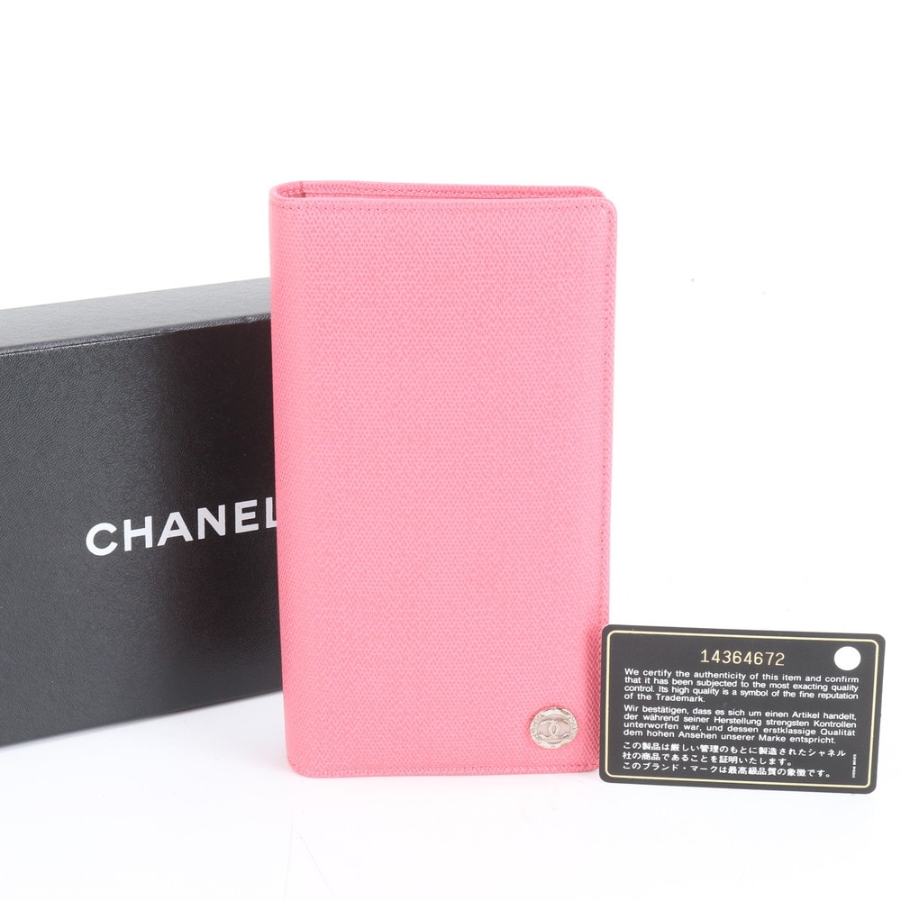 ■未使用 シャネル 長財布 レザー