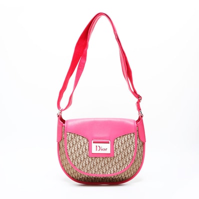 ディオール Dior ストリートシック トロッター ショルダーバッグ【中古】