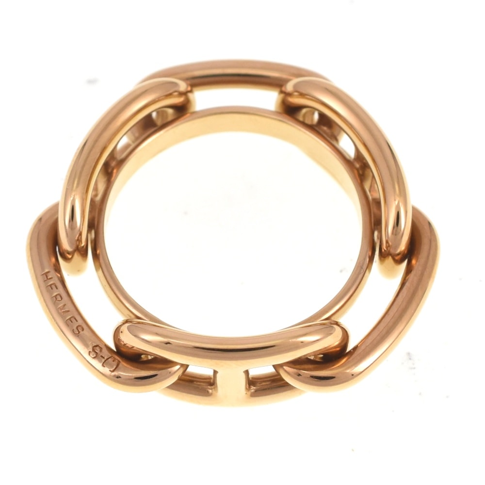 エルメス HERMES シェーヌ ダンクル スカーフリング レディース 箱付き T#140368