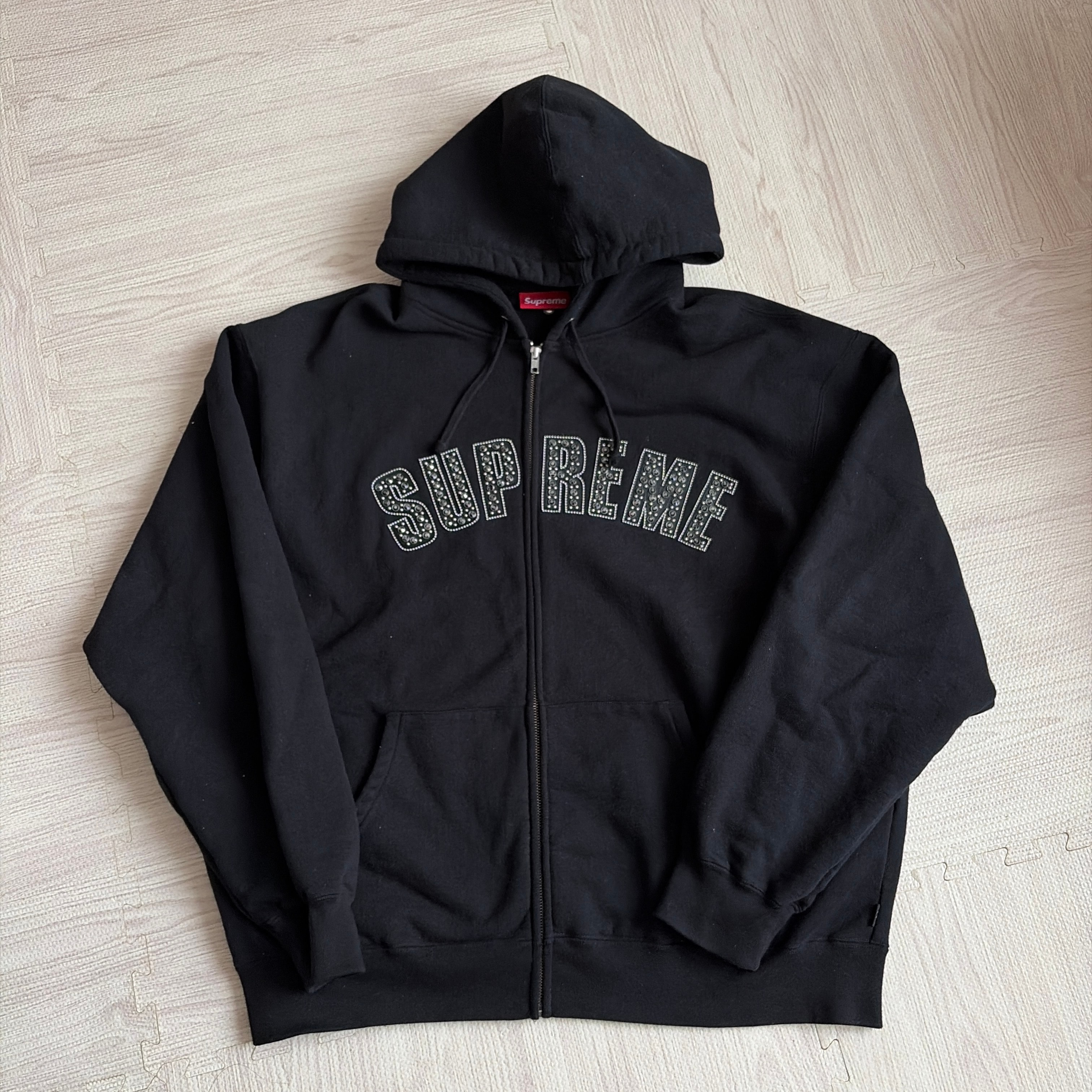 Supreme x B.B. Simon Zip Up Hooded Sweatshirt 