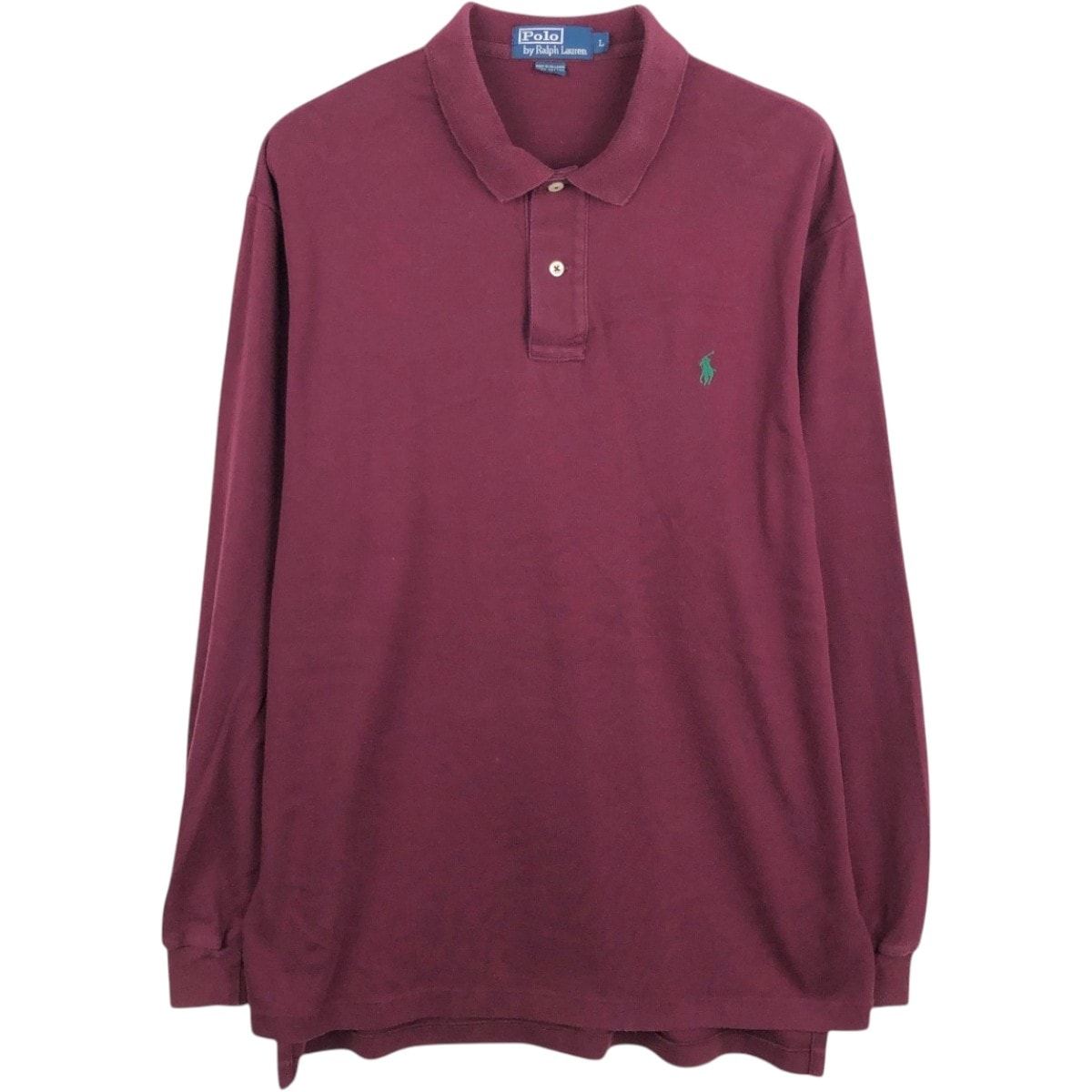 古着 ラルフローレン Ralph Lauren POLO by Ralph Lauren 長袖 ポロシャツ メンズL相当/eaa667181