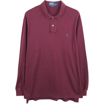 古着 ラルフローレン Ralph Lauren POLO by Ralph Lauren 長袖 ポロシャツ メンズL相当/eaa667181