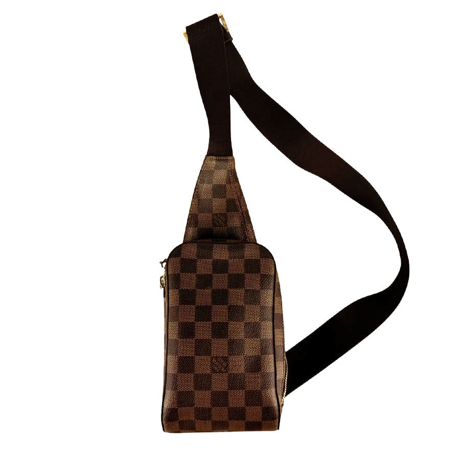 ルイ ヴィトン LOUIS VUITTON ショルダーバッグ ダミエ ジェロニモス ダミエキャンバス エベヌ メンズ N51994【中古】 z10427