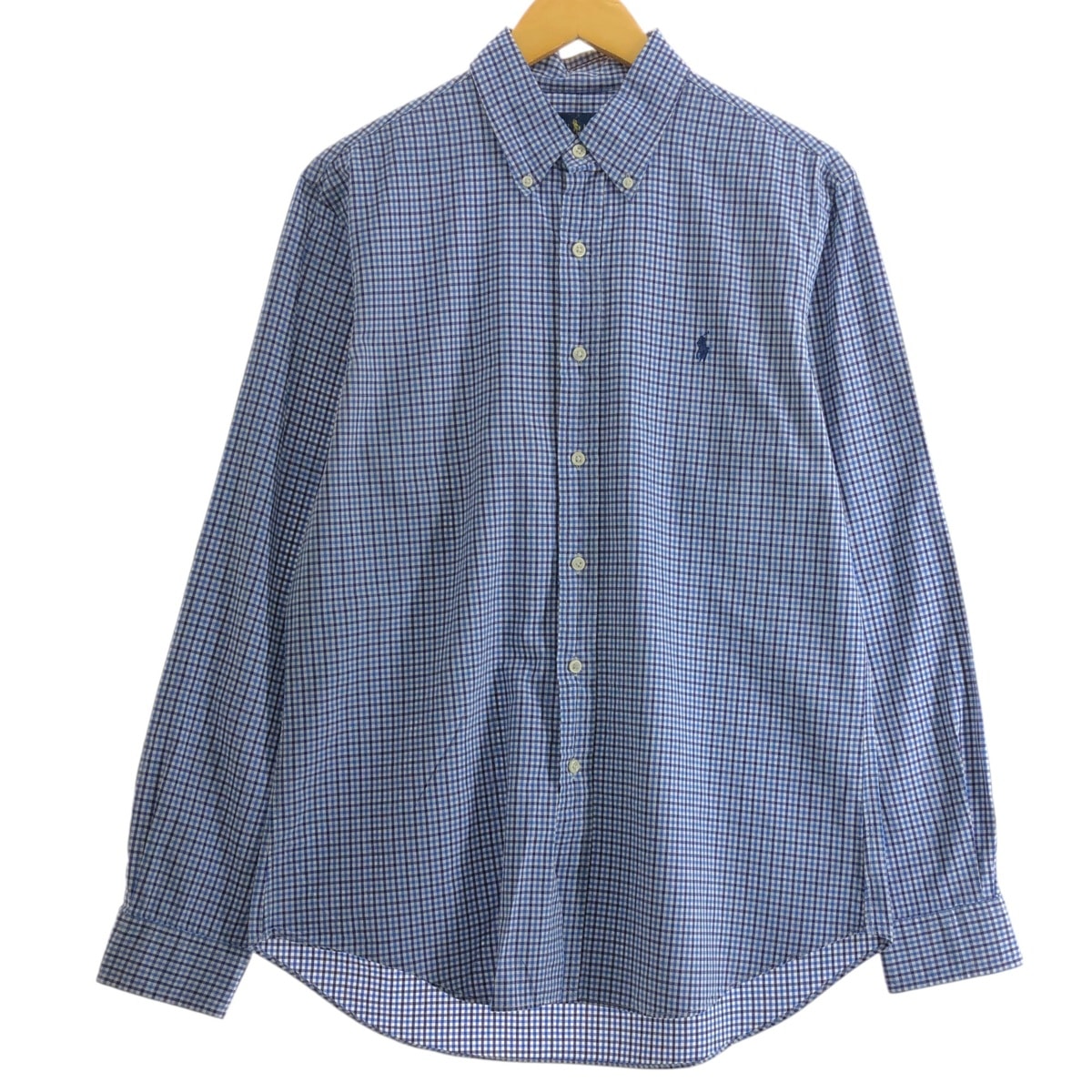 古着 ラルフローレン Ralph Lauren 長袖 ボタンダウンチェックシャツ メンズL相当/eaa515387