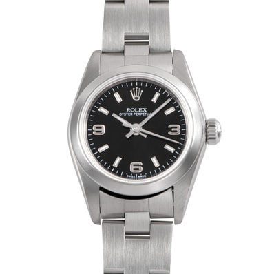 ROLEX ロレックス オイスターパーペチュアル 76080 F番 ステンレススチール【中古】
