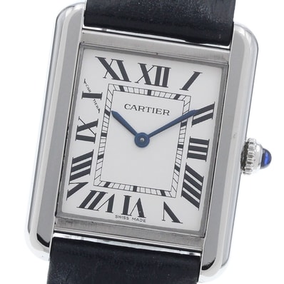 カルティエ タンクソロSM WSTA0030 レディース 【中古】