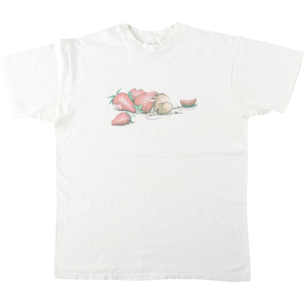 古着 80年代 ヘインズ Hanes House Mouse Designs ハウスマウスデザインズ アートTシャツ USA製 メンズL相当 ヴィンテージ/eaa642122